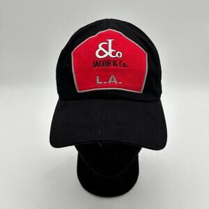 Rare Jacob & Co Five Time Zone Hat Adjustable Cap Collectors Edition